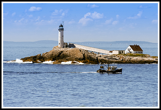 White Island lighthouse