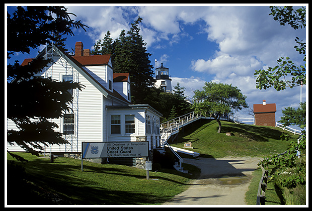 Owls head light, home of American Lighthouse Foundation