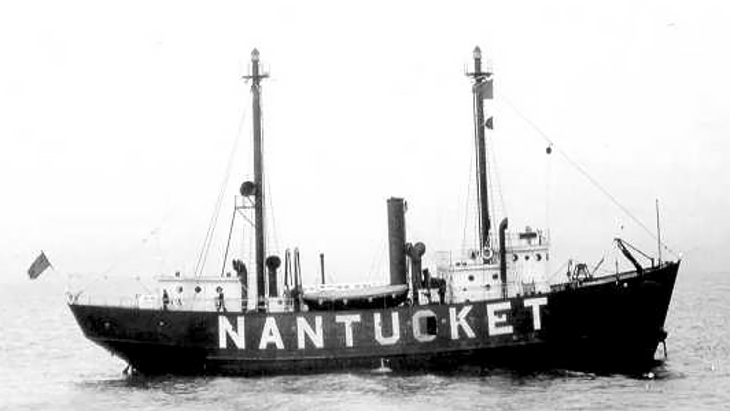 RMS Olympic and lightship Nantucket | History in Color
