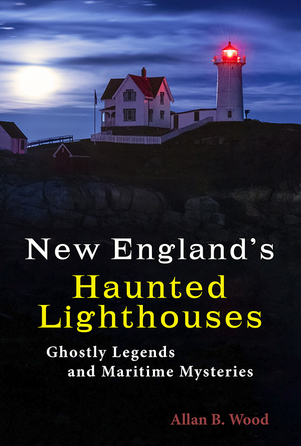 book cover New England's Haunted Lighthouses