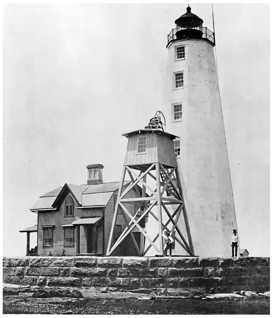 early image Lynde Point light