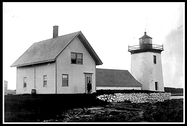 early image of Grindle Point light