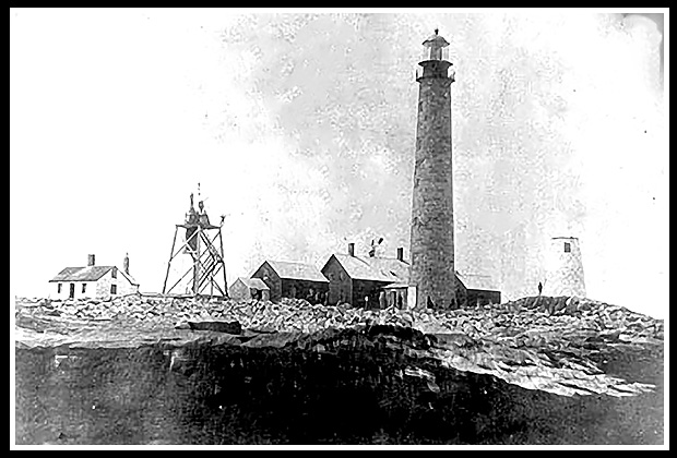 early image of Petit Manan lighthouse