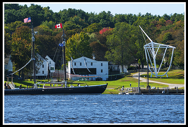 grounds of Maine Maritime Museum
