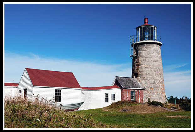 Monhegan Island lighthouse