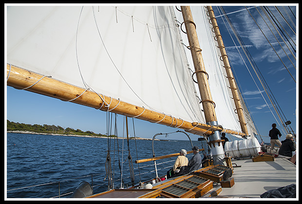 Portland Schooner sailing