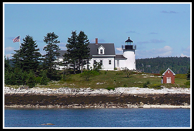Pumpkin Island lighthouse