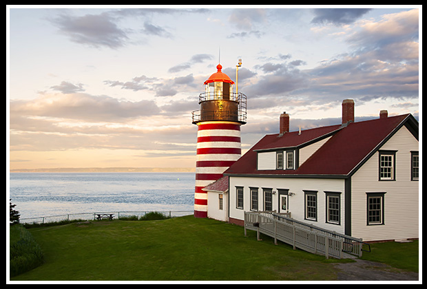 West Quoddy Head lighthouse