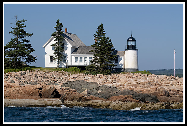 Winter Harbor lighthouse