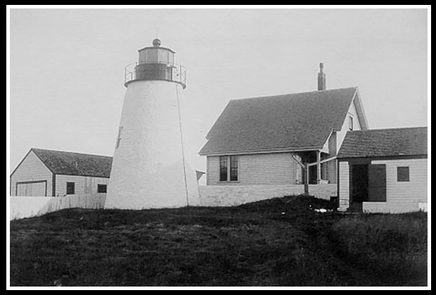 after 1890 image of bird island light