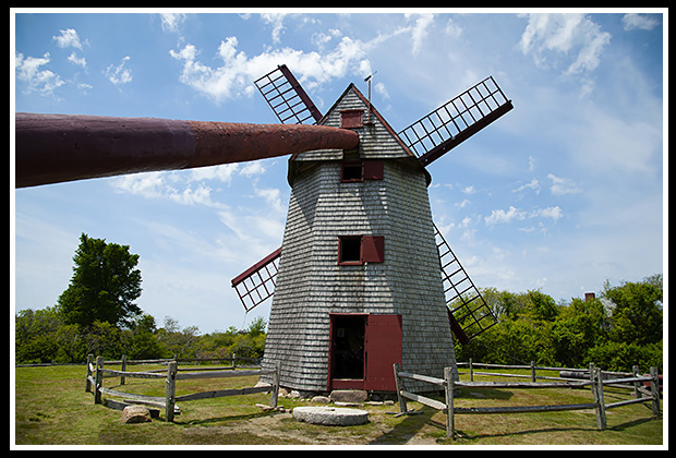 Nantucket windmill, the oldest structure