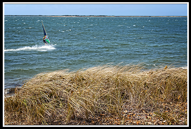 windsurfing on Nantucket Island