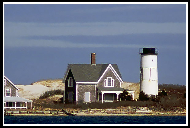 Sandy Neck light before without lantern room