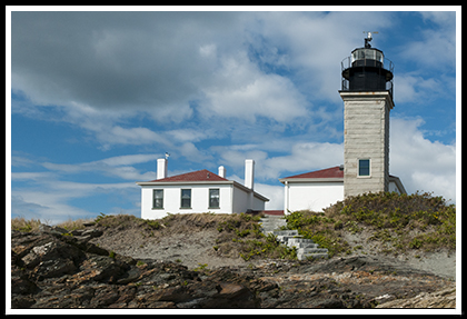 Lighthouses in Narragansett Bay Rhode Island