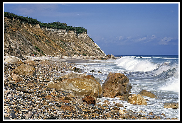 Beach with Cliffs