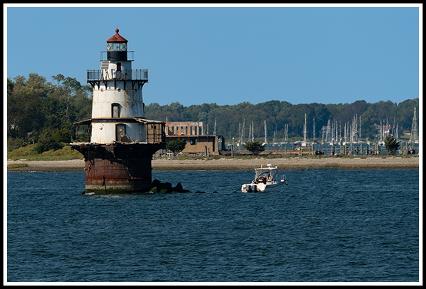 old Hog Island Shoal Light in need of repairs