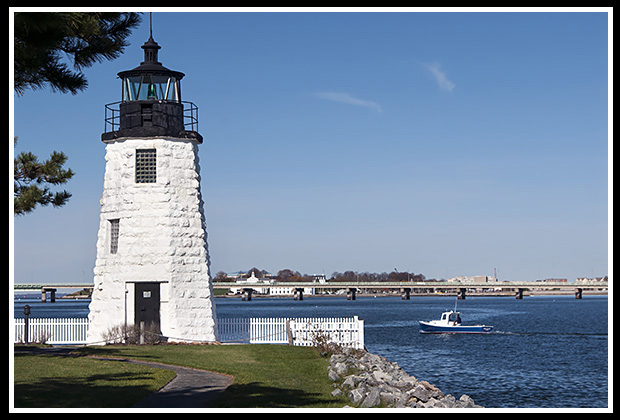 Newport Harbor lighthouse