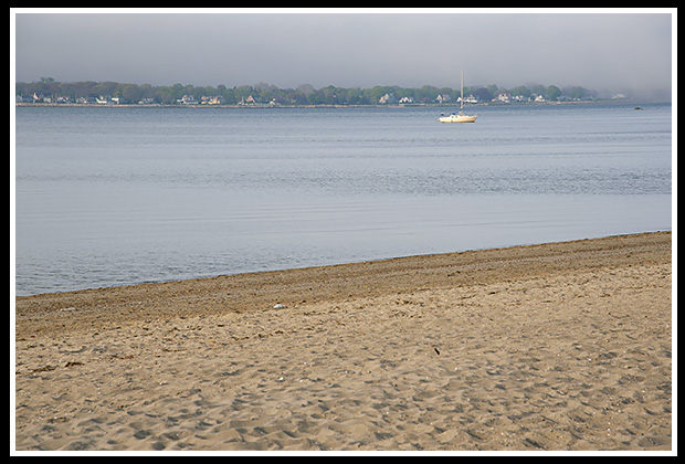 one of many park beaches at Warwick